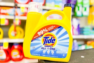 large jug of tide simply detergent