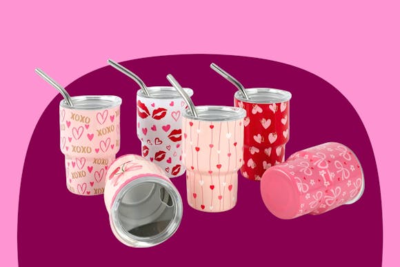 New $5 Valentine's Day Mini Tumblers Are Now Available at Walmart