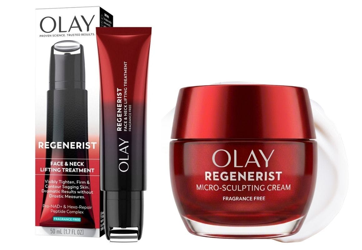2 Olay Skincare Products