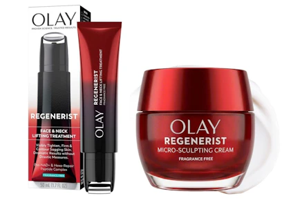 2 Olay Skincare Products
