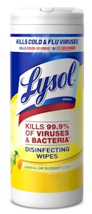2 Lysol Wipe Canisters