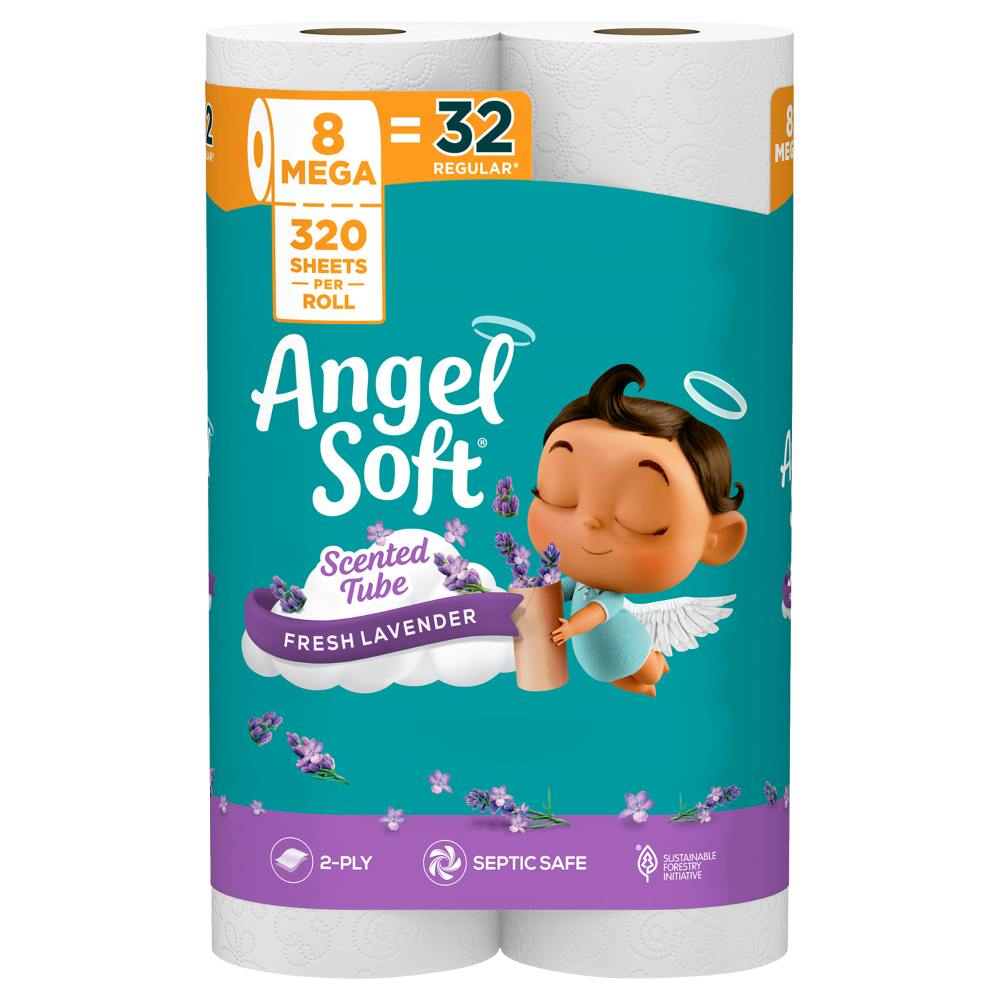 Angel Soft Toilet Paper 8-Pack