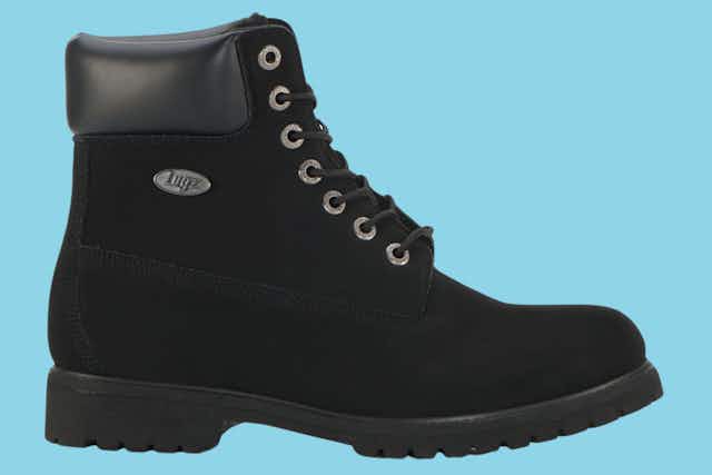 Score a Pair of Men’s Lugz Boots for Only $20 at Walmart (Reg. $115) card image