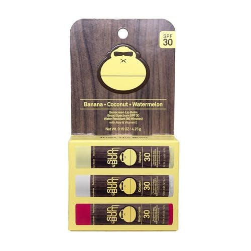 Sun Bum Lip Balm 3-Pack