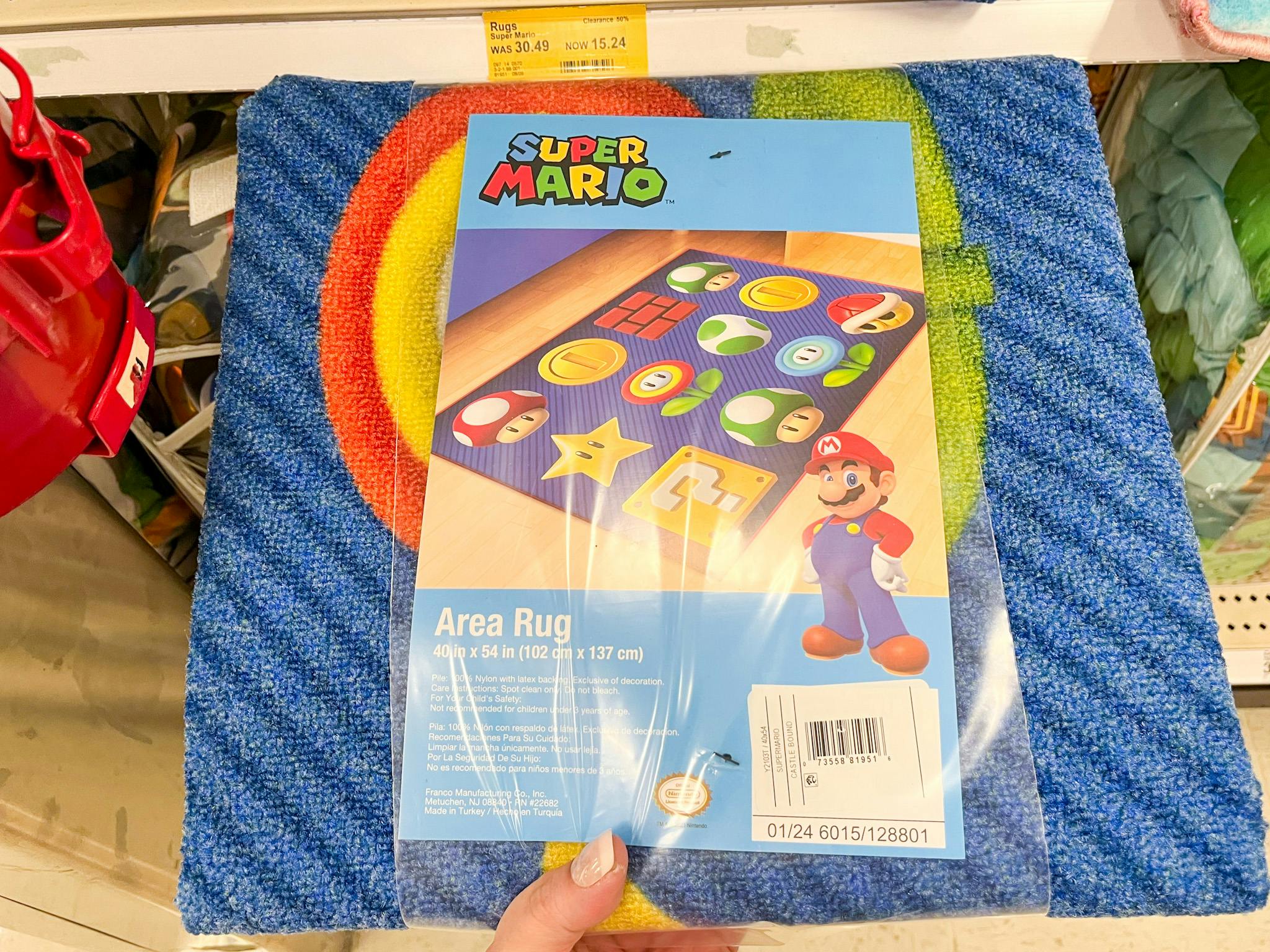Super Mario Rug