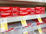 colgate toothpastes on walgreens shelf