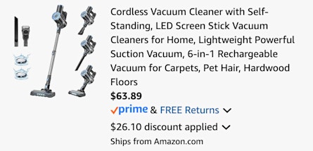 cart vipsun vac