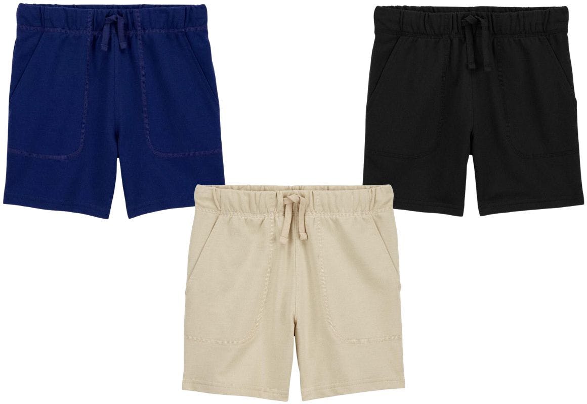 Carter’s Kids’ Pull-On Cotton Shorts