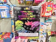 Rainbow Scratch Stickers