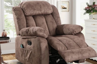 a heated massage chair