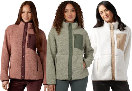 32 Degrees Women's Sherpa Jacket