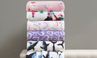 kids throw blanket