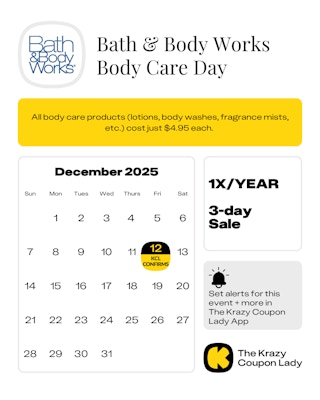Bath & Body Works Body Care Day