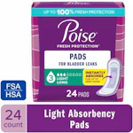 Poise Light Absorb Pads