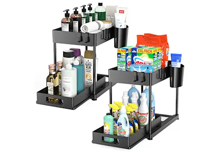 Under Sink Organizers 2-Pack