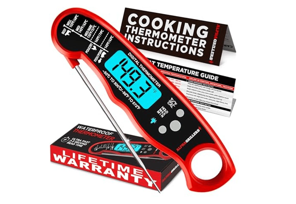 Alpha Grillers Meat Thermometer