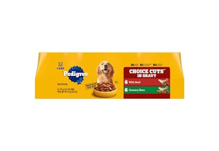 Pedigree Wet Dog Food 12-Pack