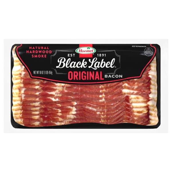 2 Hormel Black Label Bacon Packs