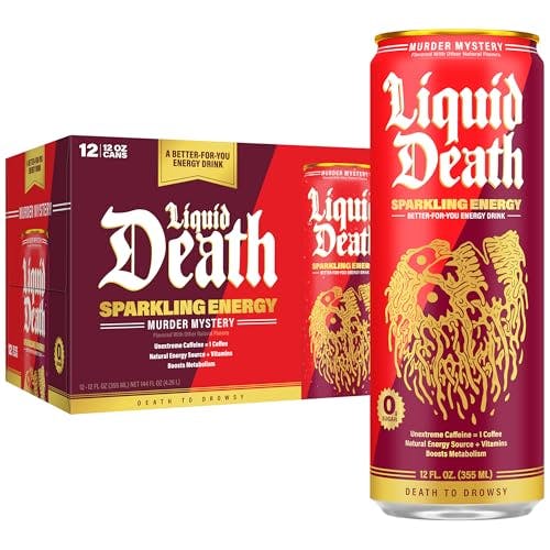 Liquid Death Energy Drink 12-Pack