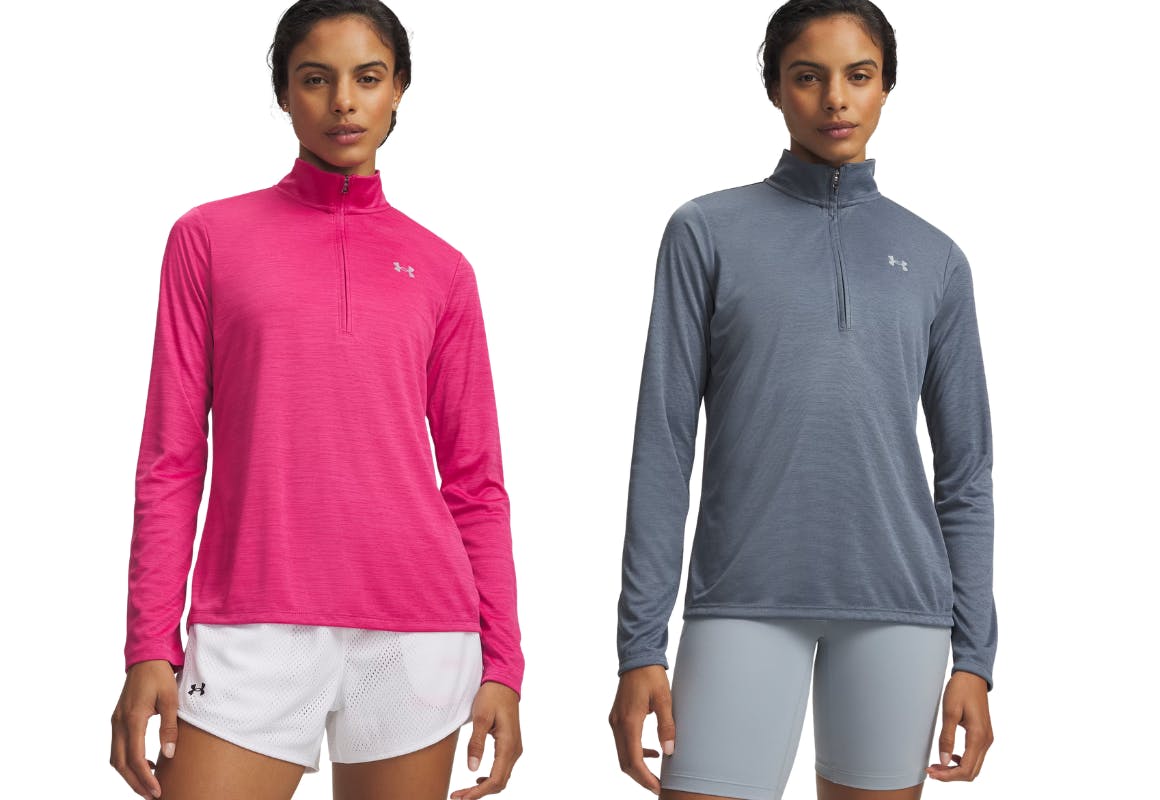 Under Armour Women's 1/2 Zip Tee 