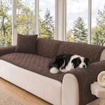 Fuzzy Soft Couch Cover