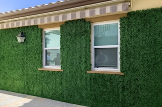 The Home Depot artificial boxwood hedge panels