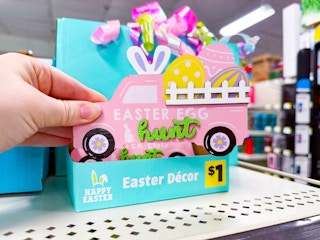 dollar general easter tabletop sign