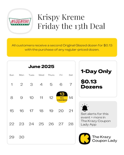 Krispy Kreme June 13 2025