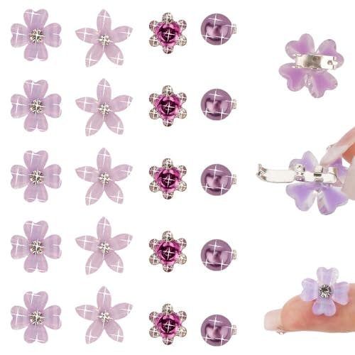 Flower Hair Clips