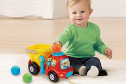 VTech Drop & Go Dump Truck, Just $9.67 at Amazon card image