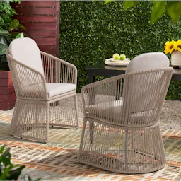 Cassil Metal Outdoor Dining Armchair