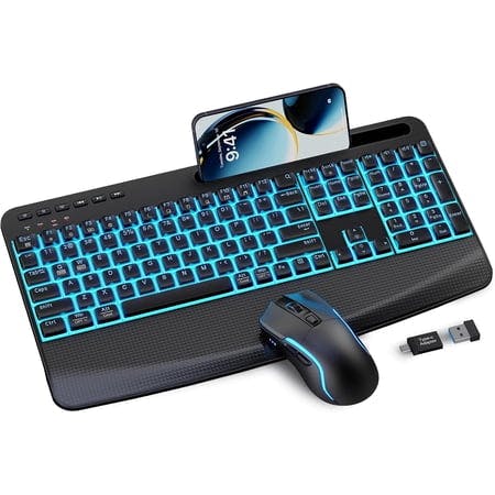 Rechargeable Wireless Keyboard & Mouse