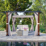 allen + roth Metal Pergola