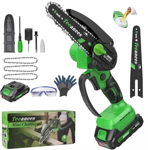 Mini Chainsaw Cordless 6 Inch