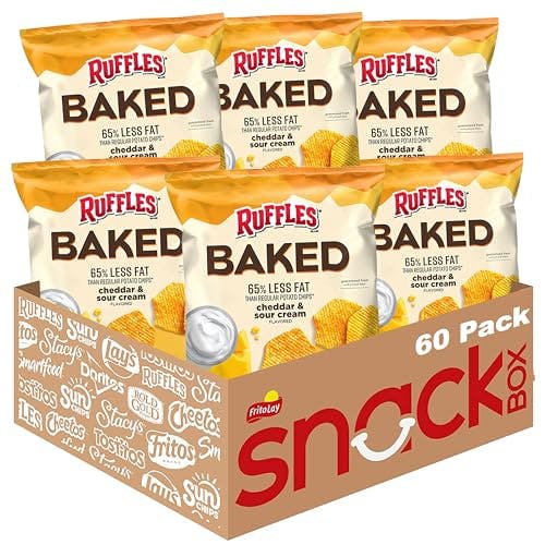 Frito Lay Baked Ruffles 60-Pack