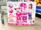 minnie mouse kitchen playset on walmart floor