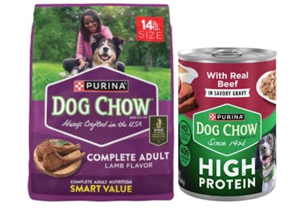 2 Dog Chow Items