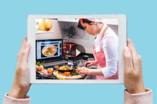 craftsy video on screen