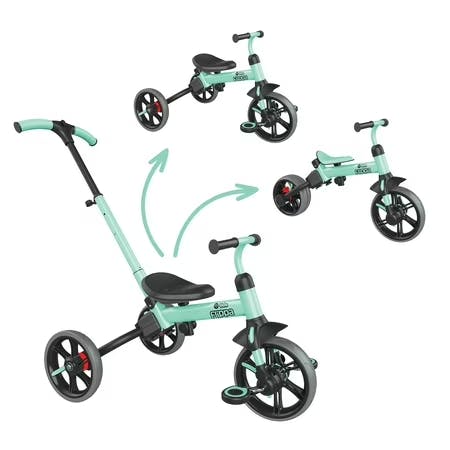 4-in-1 Tricycle to Balance Bike