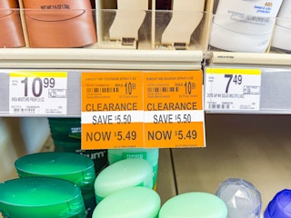 sheamoisture walgreens clearance tag
