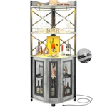 Corner Bar Cabinet