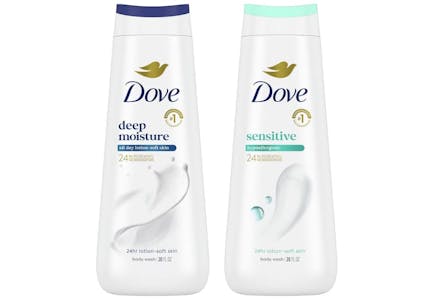 2 Dove Body Washes