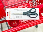 a pair of fiskars scissors on target cart