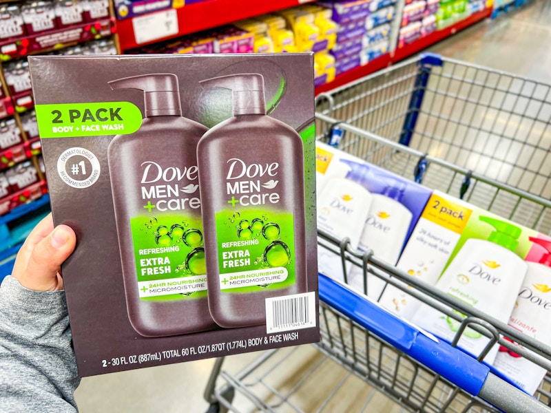 multipacks of dove body wash