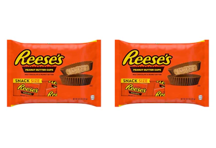 2 Reese's Peanut Butter Cups Bags