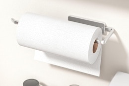 a paper towel holder