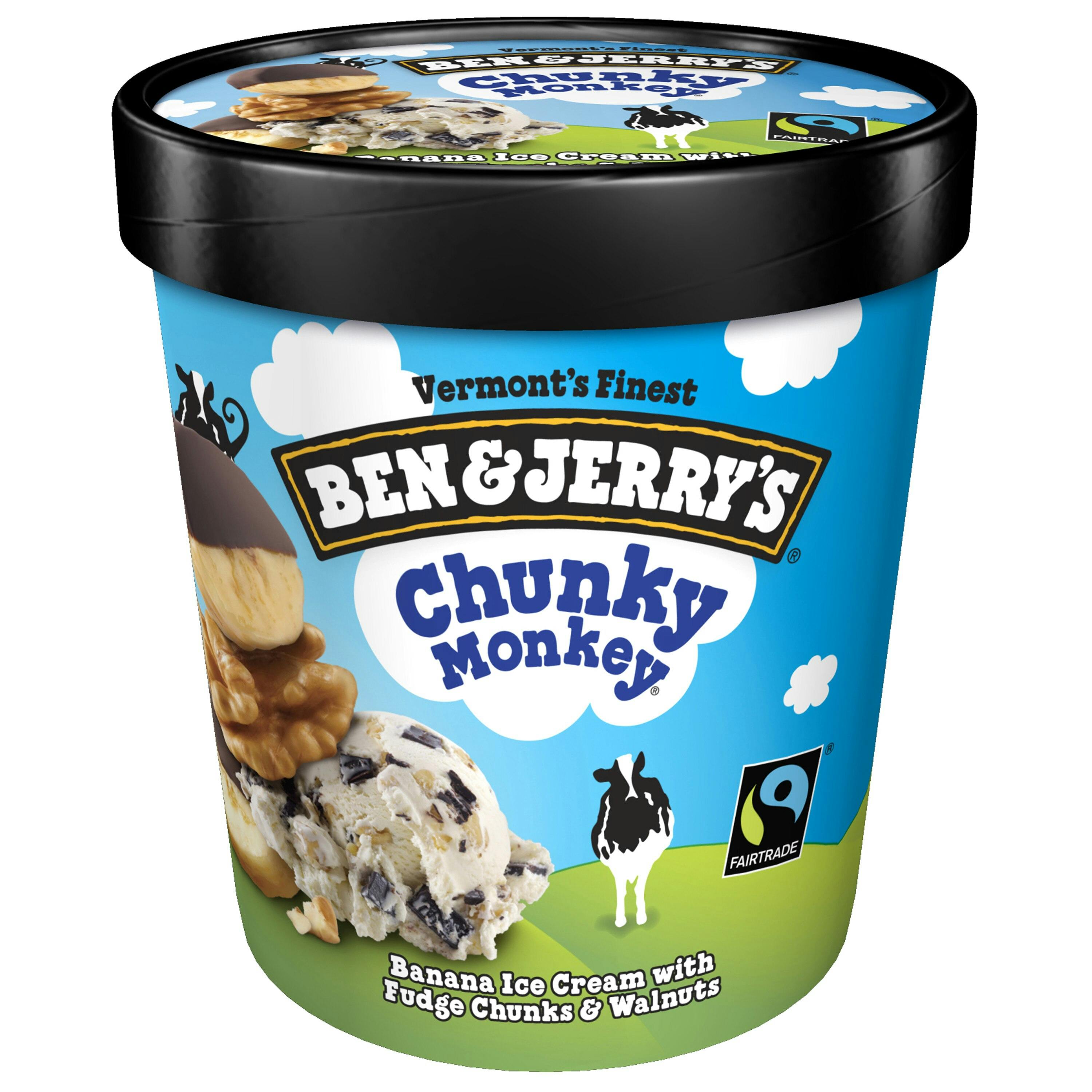 2 Ben & Jerry's Ice Cream Pints