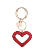 Heart Crystal Handbag Charm