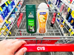 Softsoap and Irish Spring Body Wash, Only $2 Each at CVS card image