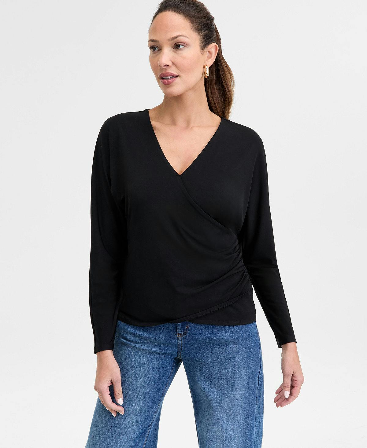 Women's Dolman-Sleeve Top